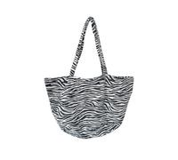 LLLmhuaa Bolsa de lona reutilizable de tela para comestibles, bolsas de hombro de moda para mujer, viajes, trabajo, playa, bolso de hombro de gran capacidad