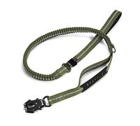 LLLmhuaa Cinturón de seguridad para mascotas con cuerda elástica de absorción de golpes, correa elástica para perro con mosquetones fuertes para varias razas, correa de perro ajustable para