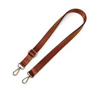 LLLmhuaa Correa de hombro de repuesto con gancho de 138 cm, correa de hombro ajustable para bolso, bolsa de mano, bolsa casual, bolsa de día, Brown, Six point webbing