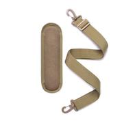 LLLmhuaa Correa de hombro suave y transpirable con almohadilla gruesa y suave para bolsa y correa de hombro ajustable, Color arena., One Size