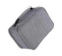 LLLmhuaa Estuche de almacenamiento para lápices de colores con 300 ranuras, gran capacidad, organizador para lápices de colores, gris, 10.5x21x30cm/4.13x8.27x11.81''