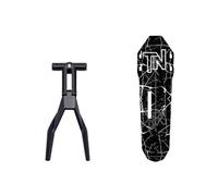 LLLmhuaa Guardabarros para bicicletas de nieve, universales, a prueba de salpicaduras, para viajes diarios, fácil de instalar