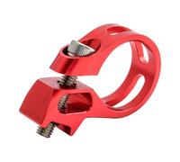 LLLmhuaa Palancas de freno para desviadores de tubo, abrazadera de aleación de aluminio, palancas de freno, anillos fijos, accesorio de ciclismo, accesorio de ciclismo