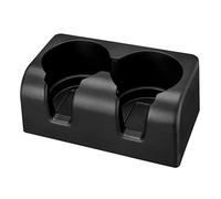 LLLmhuaa Parte trasera de coche para banco de asiento, soporte para tazas, almacenamiento de bebidas para 2004-2012, taza de piezas de automóvil para accesorios de coche, inserto de asiento trasero de