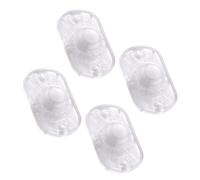 LLLmhuaa Ruedas de base de movilidad para muebles, deslizadores silenciosos, ajustables, insonorizados, acero inoxidable, fácil instalación, aptos para inquilinos, deslizadores móviles