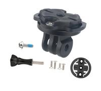 LLLmhuaa Soporte ligero para cámara de luz trasera de bicicleta con soporte para computadora, adaptador de poste de asiento y soporte de luz trasera, soporte para poste de asiento de bicicleta