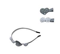 LLLmhuaa Sweet Cool - Diadema para el pelo con lentejuelas en forma de estrella para niñas pequeñas, suministros de peinado para mujeres, diadema para niños