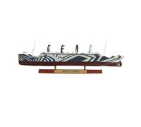 Lllunimon 1/1250 HMT Modelo de barco de crucero olímpico Aleación Diecast Simulación Modelos de barcos Colección de juguetes