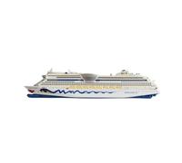 Lllunimon 1/1400 Barco Modelo Alemán Aida Luna Cruceros de lujo Modelo Barco Acorazado Colección