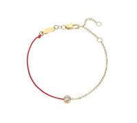 Lllunimon Hipoalergénico Suerte Red Rope Gold Link Pulseras Pulseras Ajustable Luck Red Woven Bracelet, Regalo de joyas de moda de San Valentín de Navidad para ella