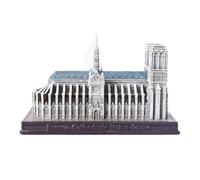 Lllunimon Notre Dame De Los Adornos De Modelo De Paris, Estatua De Modelo De Arquitectura De Manualidades De Resina, Edificios De Fama Mundial De Recuerdos De Recuerdos