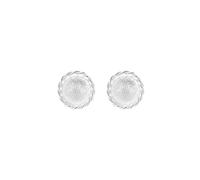 Lllunimon Pendientes de Plata Esterlina S925 de Bola Cepillada Joyería Inspirada en el Cósmico Elegante y Simple Estilo de Textura Vintage Uso Diario Un Regalo para Ella,Plata,Large