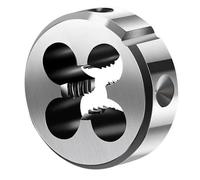 LLMWFA 3 piezas de troqueles rosca HSS redondos métricos, herramienta corte, troquel derecha acero aleación M1-M13(M11x0.75)