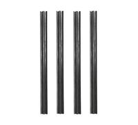 LLMWFA 4 Uds cuchillas de repuesto for máquinas carpintería, cepilladoras eléctricas 82 * 5,5 * 1mm, hoja cepilladora madera HSS for maderas