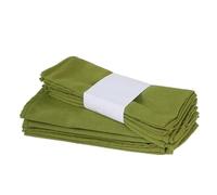 LLMWFA 6 servilletas de mesa de tela de 18.0 x 12.0 in, paño de cocina, uso diario, juego reutilizables para cenas familiares(Green)