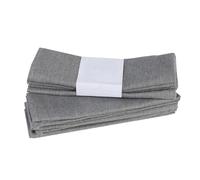 LLMWFA 6 servilletas de mesa de tela de 18.0 x 12.0 in, paño de cocina, uso diario, juego reutilizables para cenas familiares(Grey)