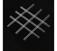 LLMWFA Barra agitadora de cabeza redonda, varillas agitadoras vidrio borosilicato laboratorio, varilla for investigación científica, 10 unidades(0.24x12inch)