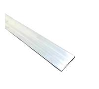 LLMWFA Barra plana rectangular de aleación de aluminio 6061 T6, placa de tira de metal cuadrada de 500 mm de largo, material sólido for CNC, 1 pieza(10x15mm)