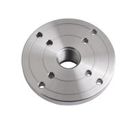 LLMWFA Brida de placa frontal acero, torno con rosca M33 x 3,5 mm 1"/8TPI M18-2, accesorio herramientas torneado for carpintería(150mmxM33x3.5)