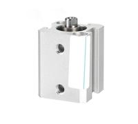 LLMWFA Cilindro de aire fino serie SDA 12 16 20 50 63 80 mm diámetro, cilindro compacto neumático 5 10 15 25 30 35 40 45 carrera 1 pieza(10MM*50MM)