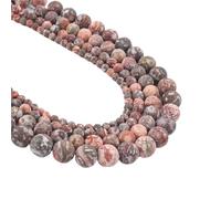 LLMWFA Cuentas de jaspes cebra, cuentas piedra natural mate mate/pulido blanco negro verde rojo gris azul, espaciadoras 4-12 mm(NUDE,8mm x 46)