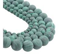 LLMWFA Cuentas de jaspes cebra, cuentas piedra natural mate mate/pulido blanco negro verde rojo gris azul, espaciadoras 4-12 mm(MULTI,6mm x 61)