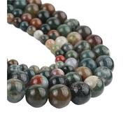 LLMWFA Cuentas de jaspes cebra, cuentas piedra natural mate mate/pulido blanco negro verde rojo gris azul, espaciadoras 4-12 mm(Dark green,4mm x 91)