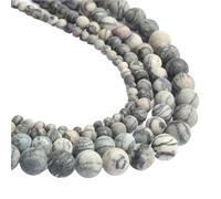 LLMWFA Cuentas de jaspes cebra, cuentas piedra natural mate mate/pulido blanco negro verde rojo gris azul, espaciadoras 4-12 mm(Light Pink,10mm x 36)