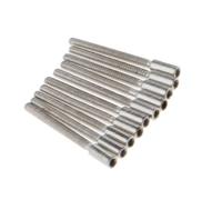 LLMWFA Extensiones de vástago bobinado 10 Uds. De 11,5mm, Barra extensión Palanca Poste Reloj, Accesorio Pieza relojero reparación Repuesto Corona