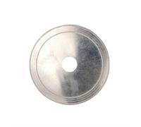 LLMWFA Hoja de corte diamante 0,2-0,5mm espesor, disco súper fino for herramientas eléctricas cenador piedra lapidaria plateada(120x20x0.5mm)