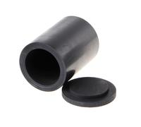 LLMWFA Horno de grafito 30/40x40 mm, herramienta fundición copa crisol fusión, equipo refinado for fundir oro plata cobre latón(40 x 40 MM)