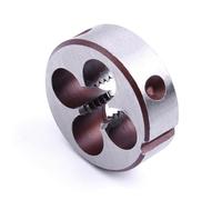 LLMWFA Juego de troqueles rosca Herramienta metal métrico, M3 M4 M5 M6 M8 M10 M12 M14 M16 M18 M20 Troquel mano izquierda, tornillo 1 pieza(M5x0.8)