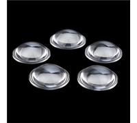 LLMWFA Lente plan0 convexa de 10 Uds., enfoque OD27.7MM ID25MM, longitud Focal 25mm, lente vidrio Plano-convexa, asférica acrílica óptica