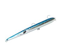LLMWFA Leurre Artificial Tipo lápiz de 205/180/160mm, señuelo Flotante/hundido fundición Larga Stylo con Aguja, Pesca Carpa 18~36G(Sapphire Blue,205mm x 31)