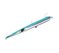 LLMWFA Leurre Artificial Tipo lápiz de 205/180/160mm, señuelo Flotante/hundido fundición Larga Stylo con Aguja, Pesca Carpa 18~36G(Blue,205mm x 31)
