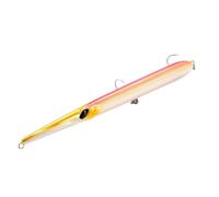 LLMWFA Leurre Artificial Tipo lápiz de 205/180/160mm, señuelo Flotante/hundido fundición Larga Stylo con Aguja, Pesca Carpa 18~36G(Pink,205mm x 36)