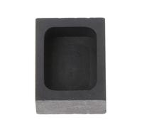 LLMWFA Molde de fundición oro y plata, molde barra lingote grafito fundido, crisol for equipos metal refinación(0.94x1.18x0.47in)