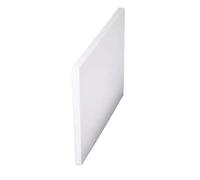 LLMWFA Panel rectangular plan0 de politetrafluoroetileno bIanc0, bloque cuadrado de placa de PTFE for la industria de maquinaria.(200x200x5mm)
