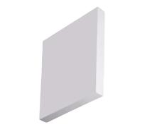 LLMWFA Panel rectangular plan0 de politetrafluoroetileno bIanc0, bloque cuadrado de placa de PTFE for la industria de maquinaria.(100x100x25mm)