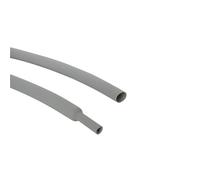 LLMWFA Protector Suave for Envoltura de Cables, Tubo termorretráctil Silicona, Rojo, Blanco, Azul y Gris, 1, 2, 3, 4, 5, 6mm, Funda Cable Flexible 1M(Grey,15mm)