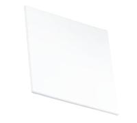 LLMWFA Tablero cuadrado de PTFE bIanc0 for decoración y mecanizado de modelos. Panel rectangular de politef de fácil corte.(100x100x3mm)
