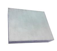 LLMWFA Tablero de aluminio 7075 for bricolaje, bloque duro de aleación de aluminio súper grueso de 8-50 mm de grosor, 1 pieza(8 * 50 * 50MM)