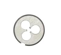 LLMWFA Troquel de roscado M1 M2 M3 M4 M5 M6 M8 M10 M12 M14, herramientas corte Metal for mano derecha, troquel redondo métrico acero aleación, 1 ud(M3x0.35)