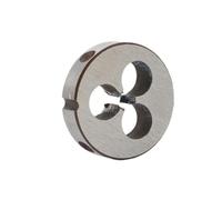 LLMWFA Troquel redondo de diámetro M4 M5 M6, paso 0,5,7,75,8 1mm, herramientas roscado a mano izquierda for mecanizado moldes, juego 1 pieza(M4 x 0.5mm)