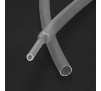 LLMWFA Tubo de Envoltura protección Cable 5 Metros Rojo Claro Blanco Azul, termorretráctil 2:1 2mm 6mm 8mm, Rollo Tubo eléctrico(Clear,0.8mm x 5meter)