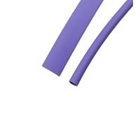 LLMWFA Tubo de Envoltura protección Cable 5 Metros Rojo Claro Blanco Azul, termorretráctil 2:1 2mm 6mm 8mm, Rollo Tubo eléctrico(Purple,10mm x 5meter)