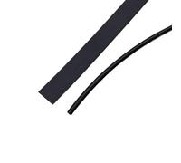 LLMWFA Tubo de Envoltura protección Cable 5 Metros Rojo Claro Blanco Azul, termorretráctil 2:1 2mm 6mm 8mm, Rollo Tubo eléctrico(Black,5.5mm x 5meter)