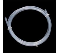 LLMWFA Tubo FEP PTFE, 1 m Transparente/Rojo/Blanco/Negro/Azul F46 Manguera de tubo Ptfe, 600 V Accesorios for impresora 3D rígido ID 0,5-20 mm pieza(Clear,4mm x 6mm)