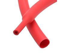 LLMWFA Tubo termorretráctil 3:1 10/50/100 Metros, 2,4 3,8 25,4mm Funda de Cable térmico Negro/Rojo, Envoltura Alambre(Red,15.4MM*10M)