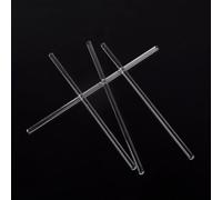 LLMWFA Varilla agitadora de vidrio, varillas agitadoras laboratorio 0,2x12 pulgadas, agitador alta resistencia borosilicato for líquidos y, 10 unidades